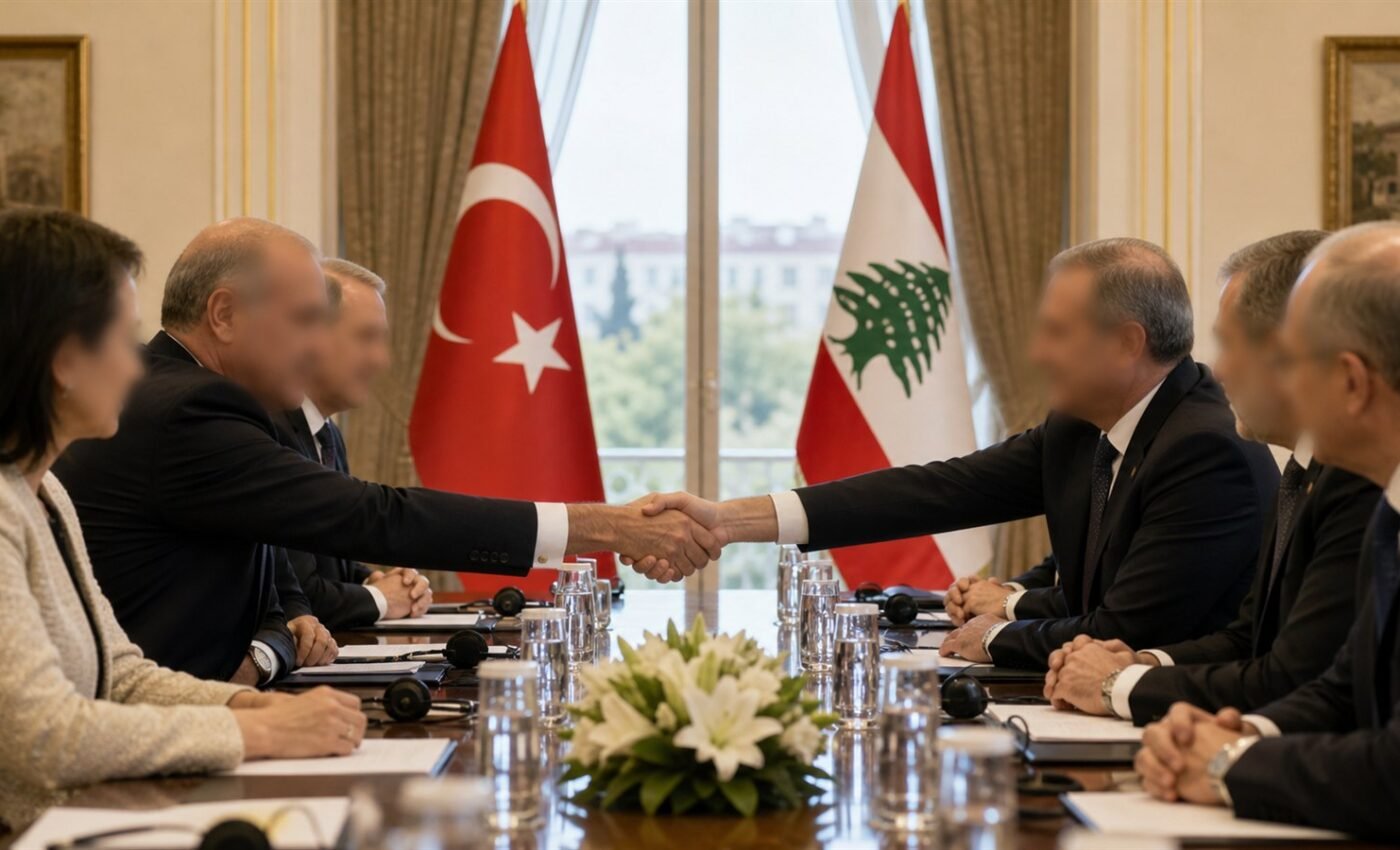 Türkiye ve Lübnan heyetleri arasında diplomatik görüşme