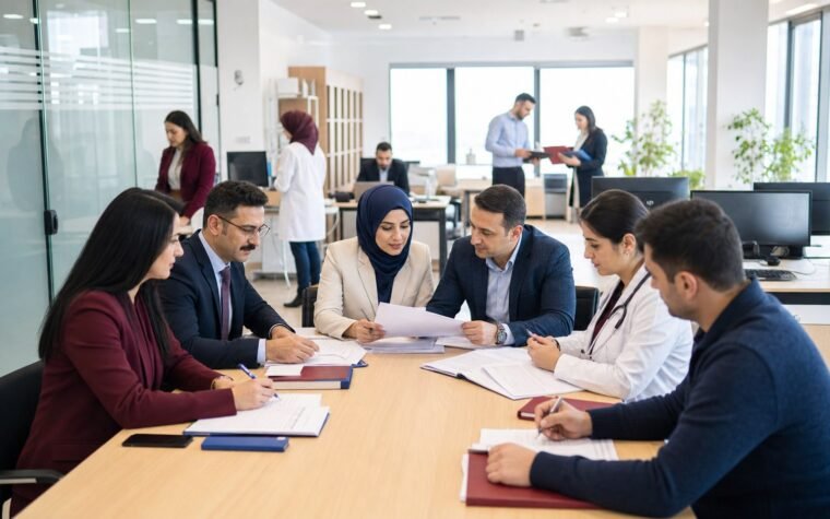 Farklı hizmet kollarından kamu görevlilerinin çalışma toplantısı